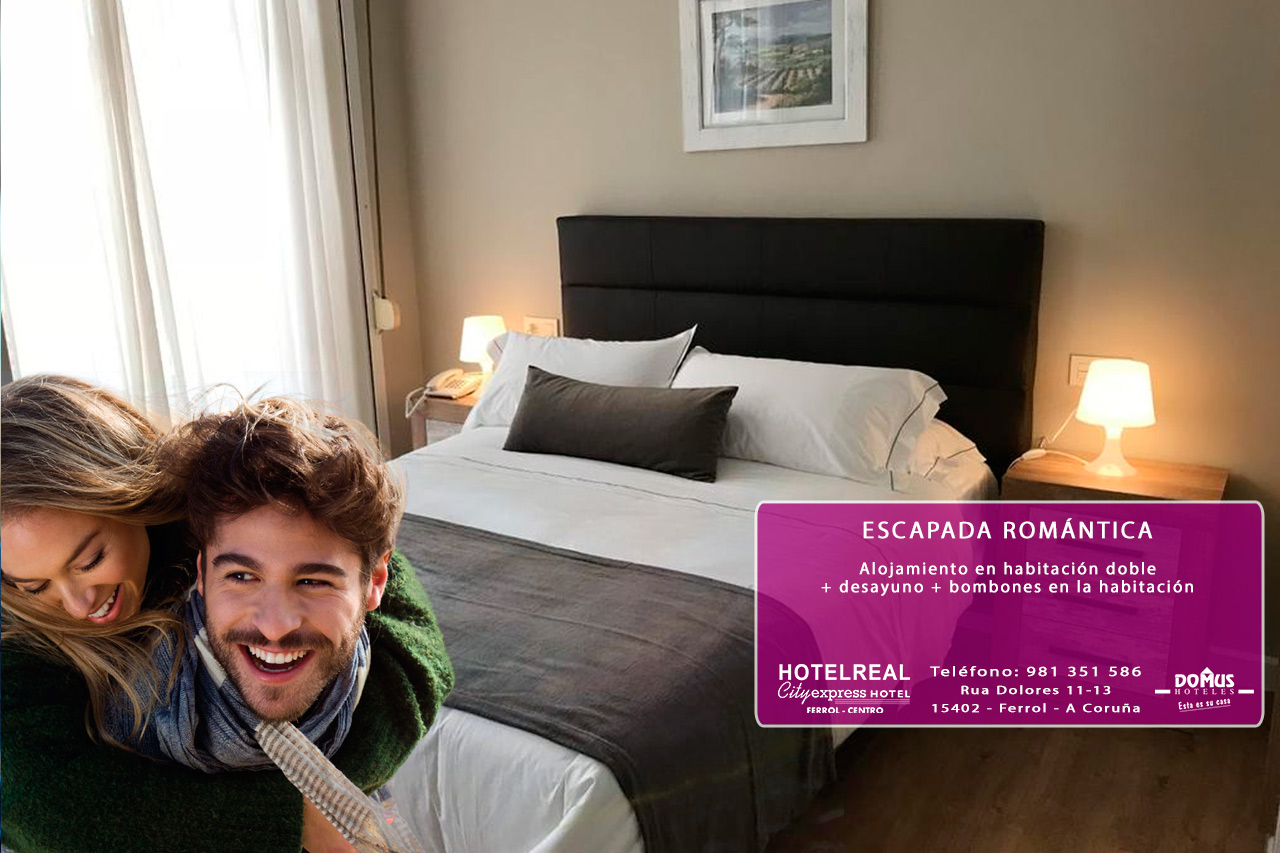 escapada romántica en Ferrol - A Coruña, oferta hotel en Ferrol escapada romántica